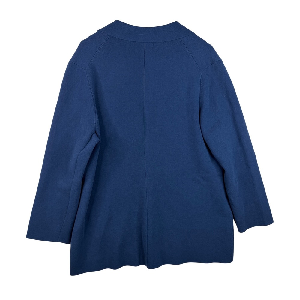 Banana Republic Soft Blazer Jacket‎ size XL Blue - Picture 5 of 7